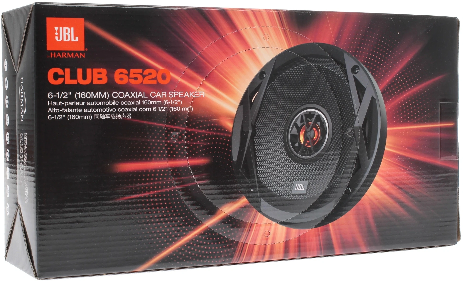 Колонки автомобильные JBL Club 6520 150Вт 92дБ 3Ом 16см (6.5дюйм) (ком.:2кол.) коаксиальные двухполосные — миниатюра 8