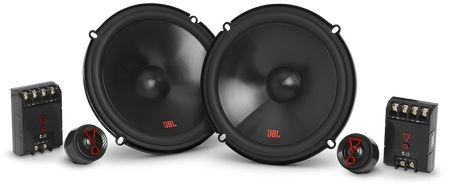 Колонки автомобильные JBL Stage3 607CF (без решетки) 250Вт 92дБ 3Ом 16.5см (6 1/2дюйм) (ком.:4кол.) компонентные двухполосные — фото 1