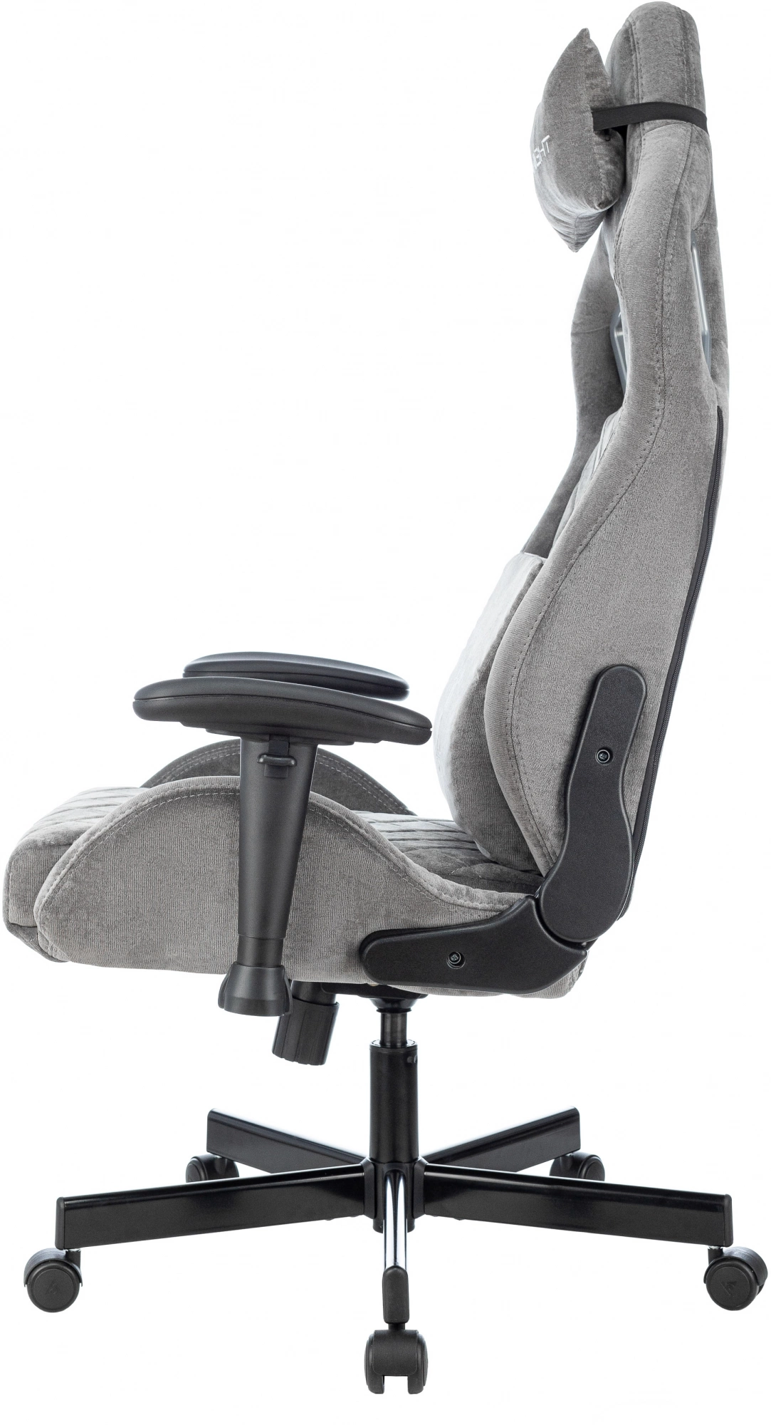 Кресло игровое Knight Outrider LTD серый Light-19 с подголов. крестов. металл — миниатюра 3