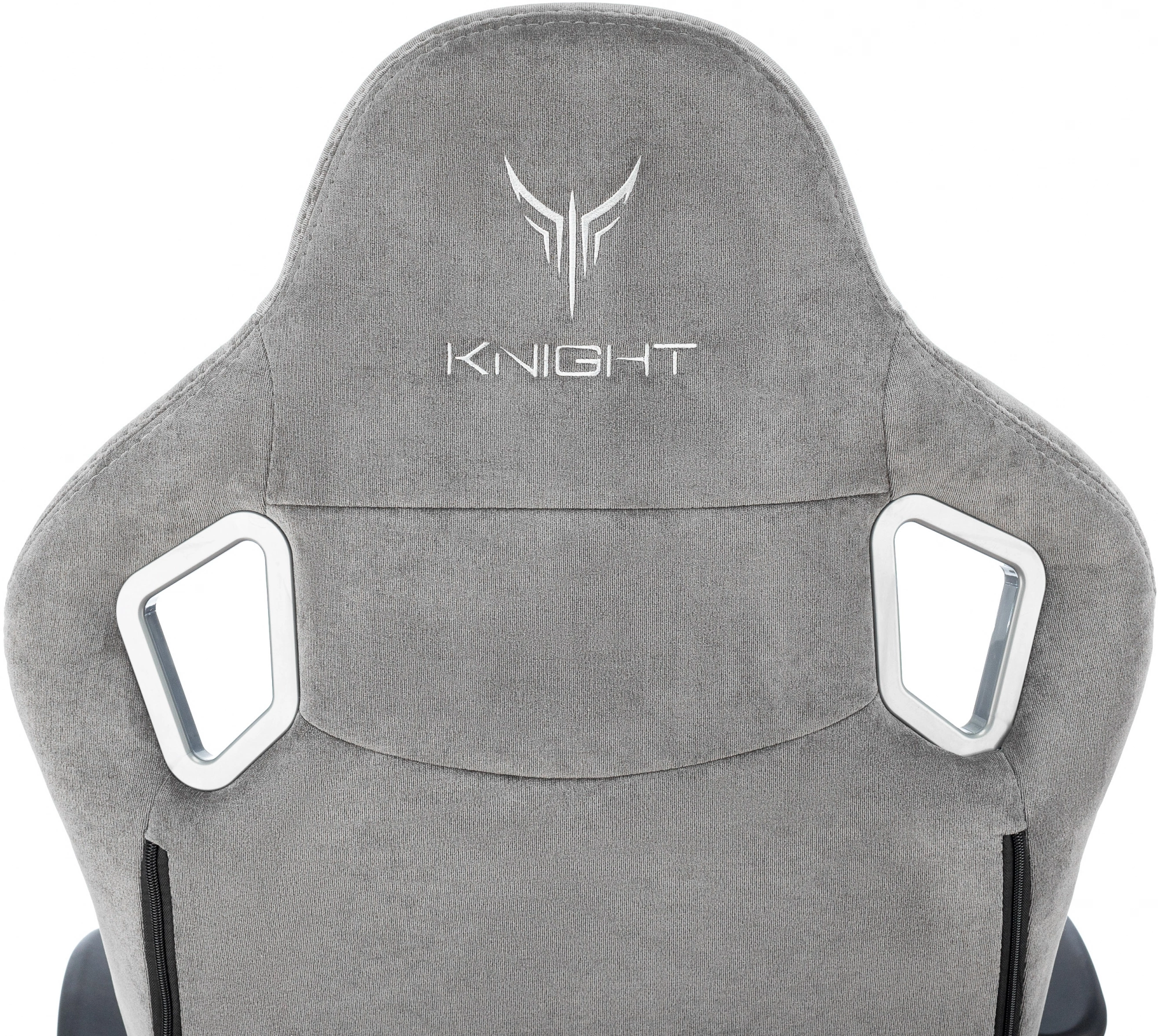 Кресло игровое Knight Outrider LTD серый Light-19 с подголов. крестов. металл — миниатюра 12
