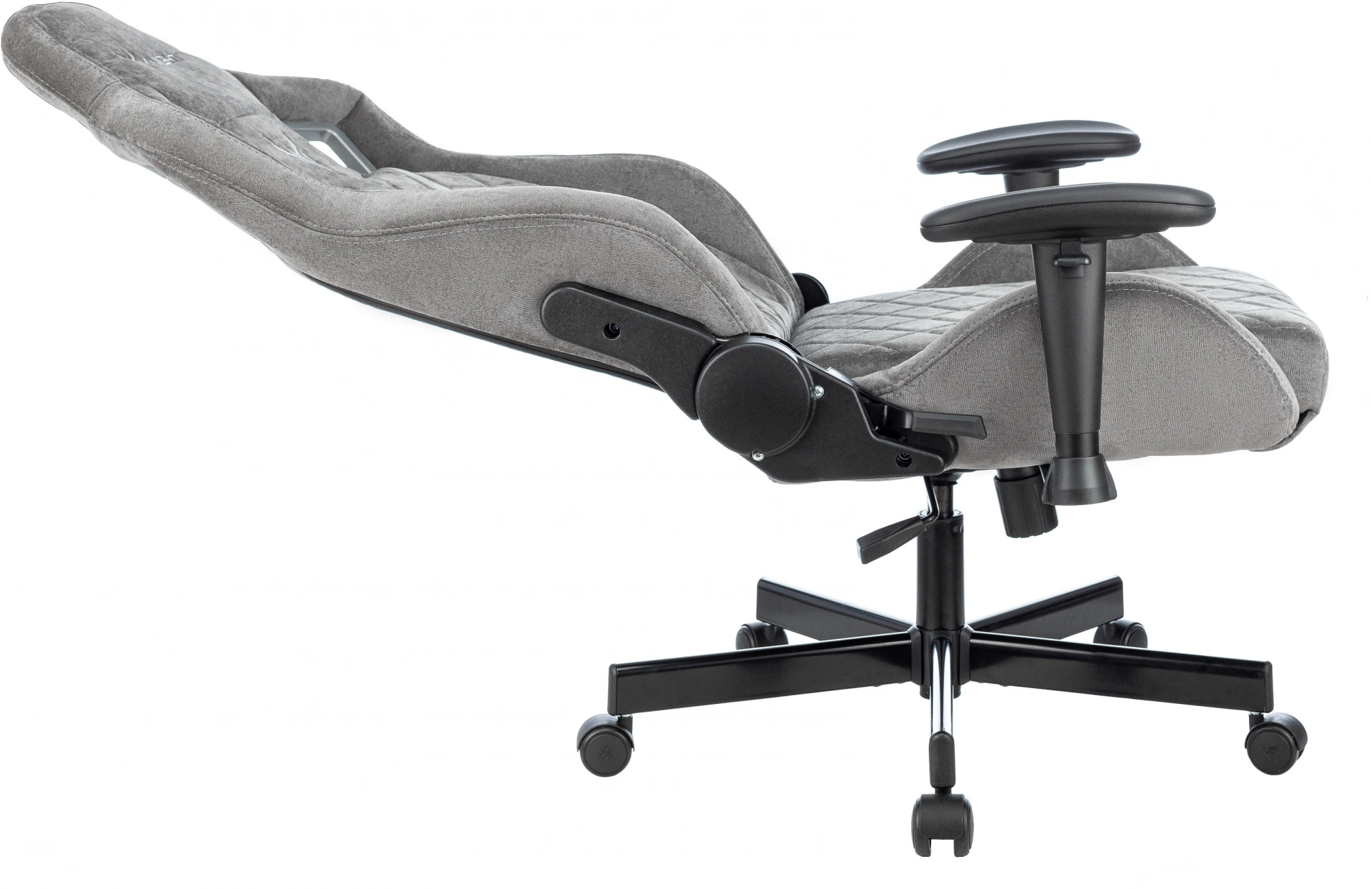 Кресло игровое Knight Outrider LTD серый Light-19 с подголов. крестов. металл — миниатюра 20