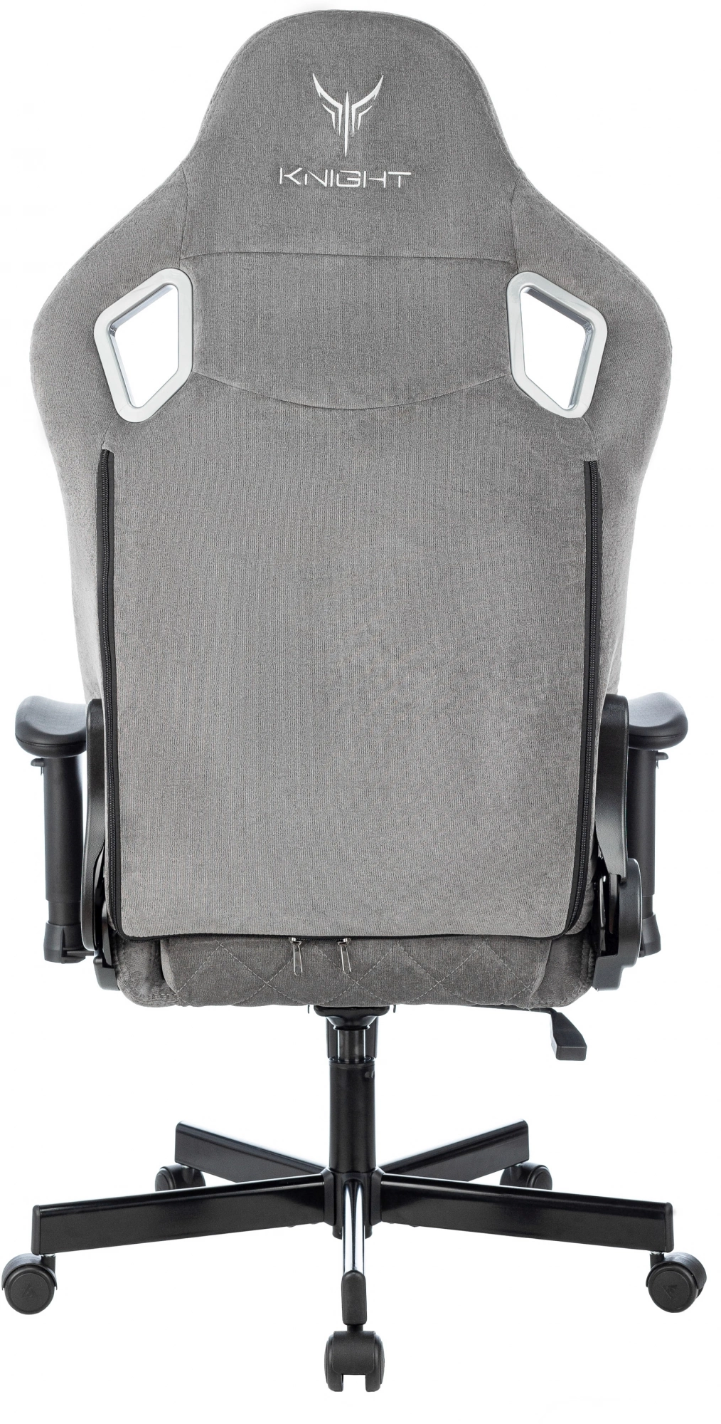Кресло игровое Knight Outrider LTD серый Light-19 с подголов. крестов. металл — миниатюра 22