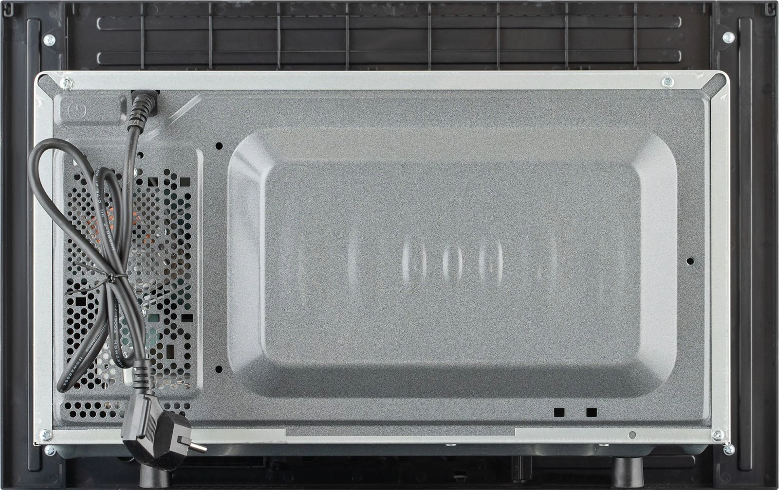 Микроволновая печь Weissgauff HMT-620 BG Grill 20л. 700Вт черный (встраиваемая) — миниатюра 3