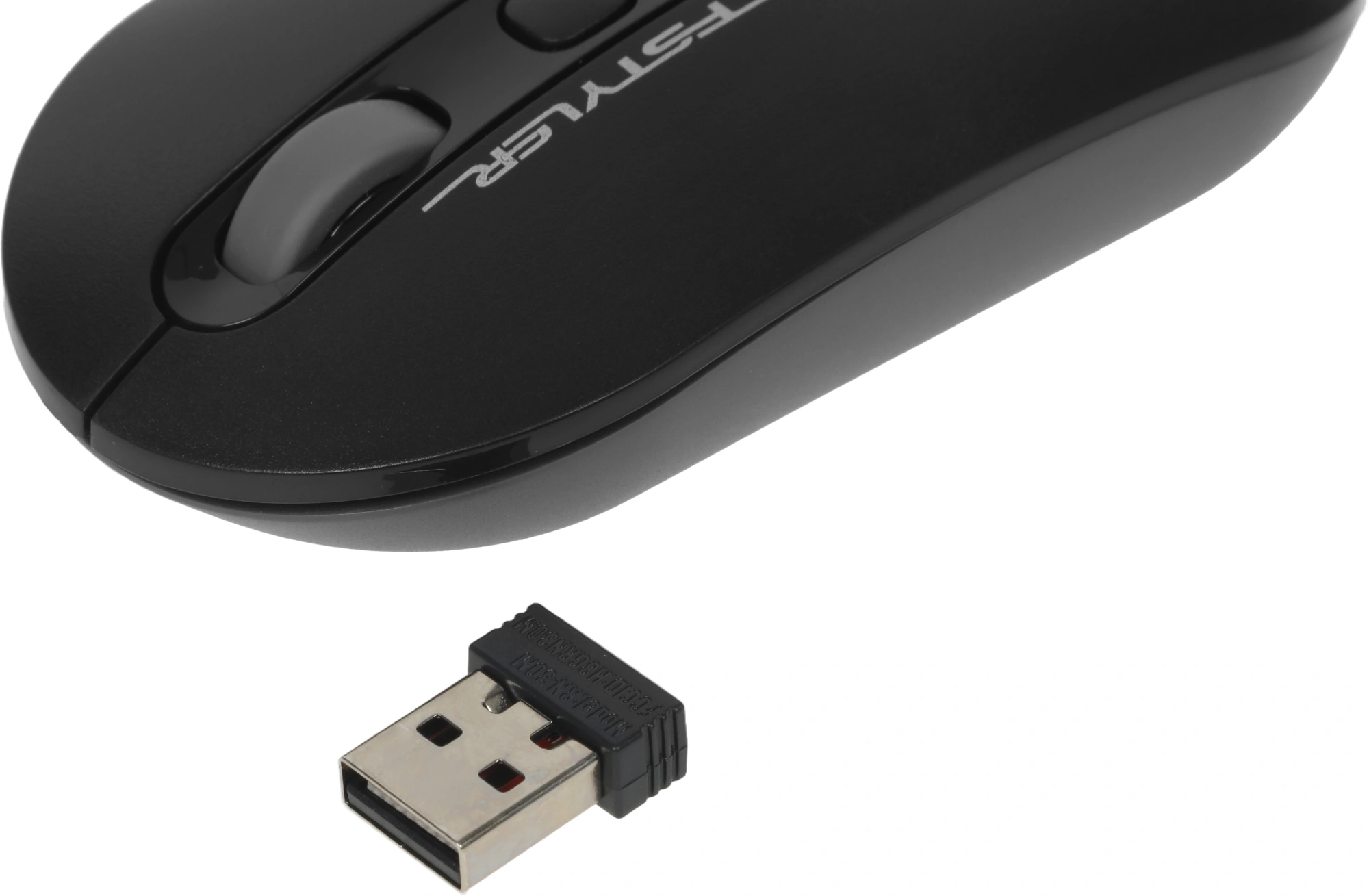 Мышь A4Tech Fstyler FG20S серый оптическая 2000dpi silent беспров. USB для ноутбука 3but (FG20S USB GREY) — миниатюра 5