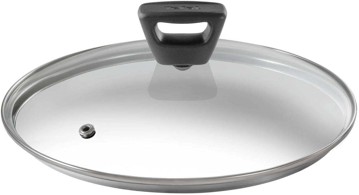 Сковорода Tefal Force 4218924 круглая 24см покрытие: Titanium ручка несъемная (с крышкой) черный (9100048321) — миниатюра 3