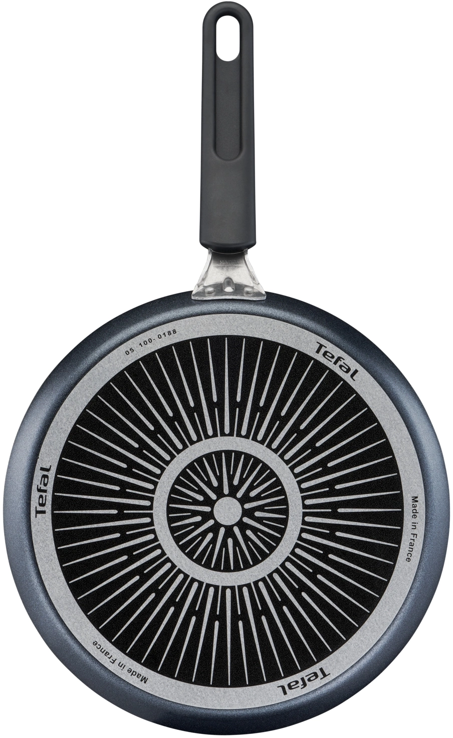 Сковорода блинная Tefal Force 4218522 круглая 22см покрытие: антипригарное ручка несъемная (без крышки) черный (9100048318) — миниатюра 3