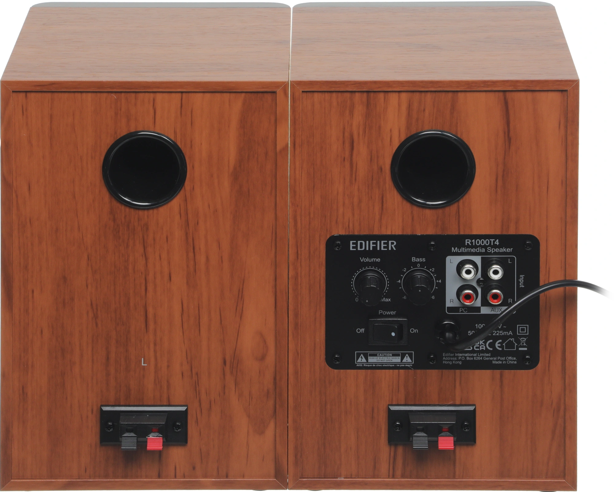 Колонки Edifier R1000T4 2.0 коричневый 24Вт — миниатюра 4