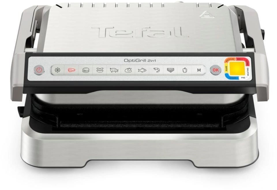 Электрогриль Tefal Optigrill GC772D30 2100Вт серый/черный — миниатюра 13