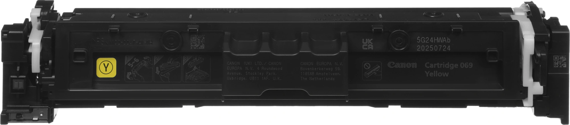 Картридж лазерный Canon 069Y 5091C002 желтый бар.в компл. (2000стр.) для Canon MF752Cdw/754Cdw, LBP673Cdw — миниатюра 10