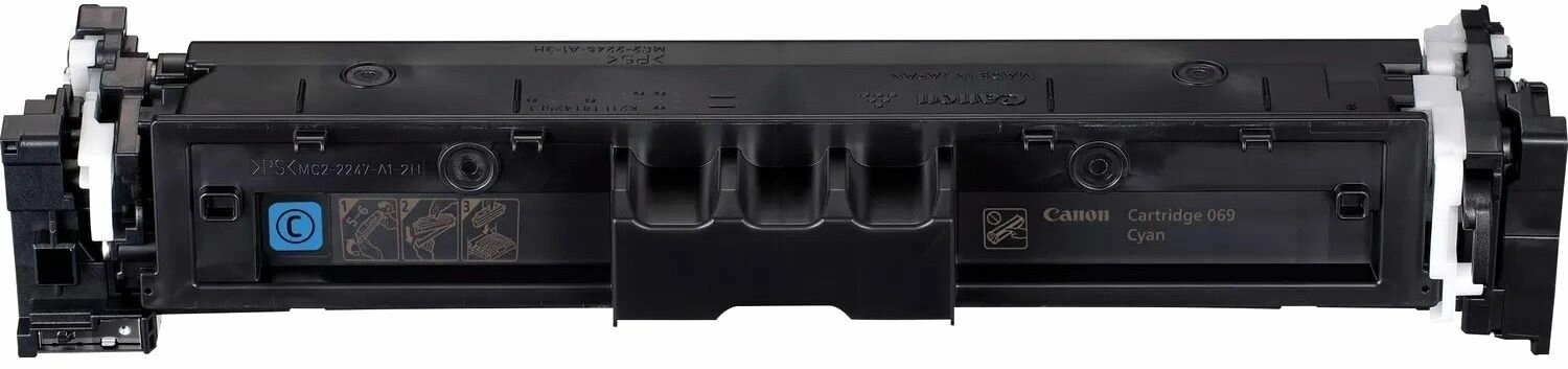 Картридж лазерный Canon 069HC 5097C002/004 голубой бар.в компл. (5500стр.) для Canon MF752Cdw/754Cdw, LBP673Cdw — миниатюра 3