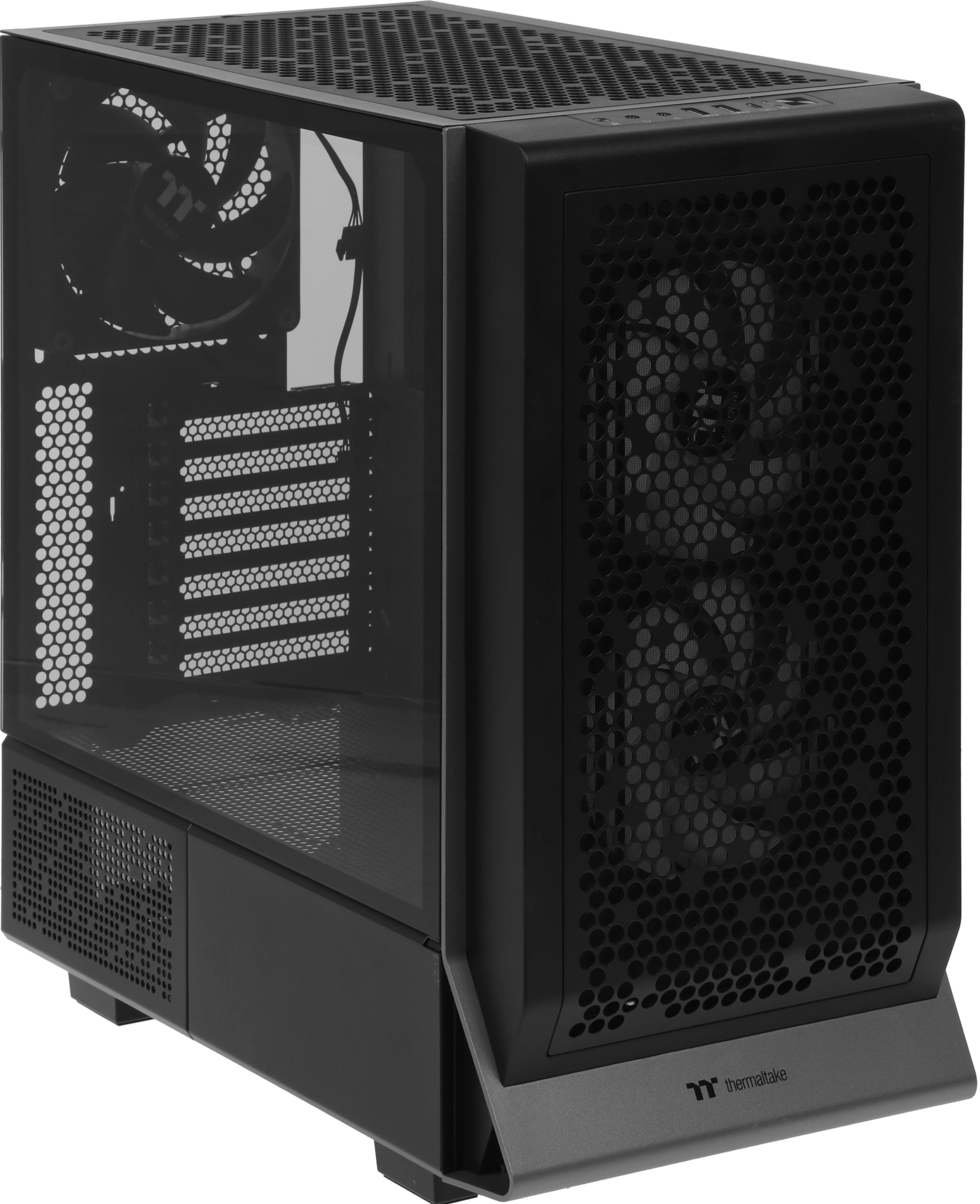 Корпус Thermaltake Ceres 300 TG ARGB черный без БП ATX 7x140mm 5x180mm 2xUSB3.0 audio bott PSU — миниатюра 5
