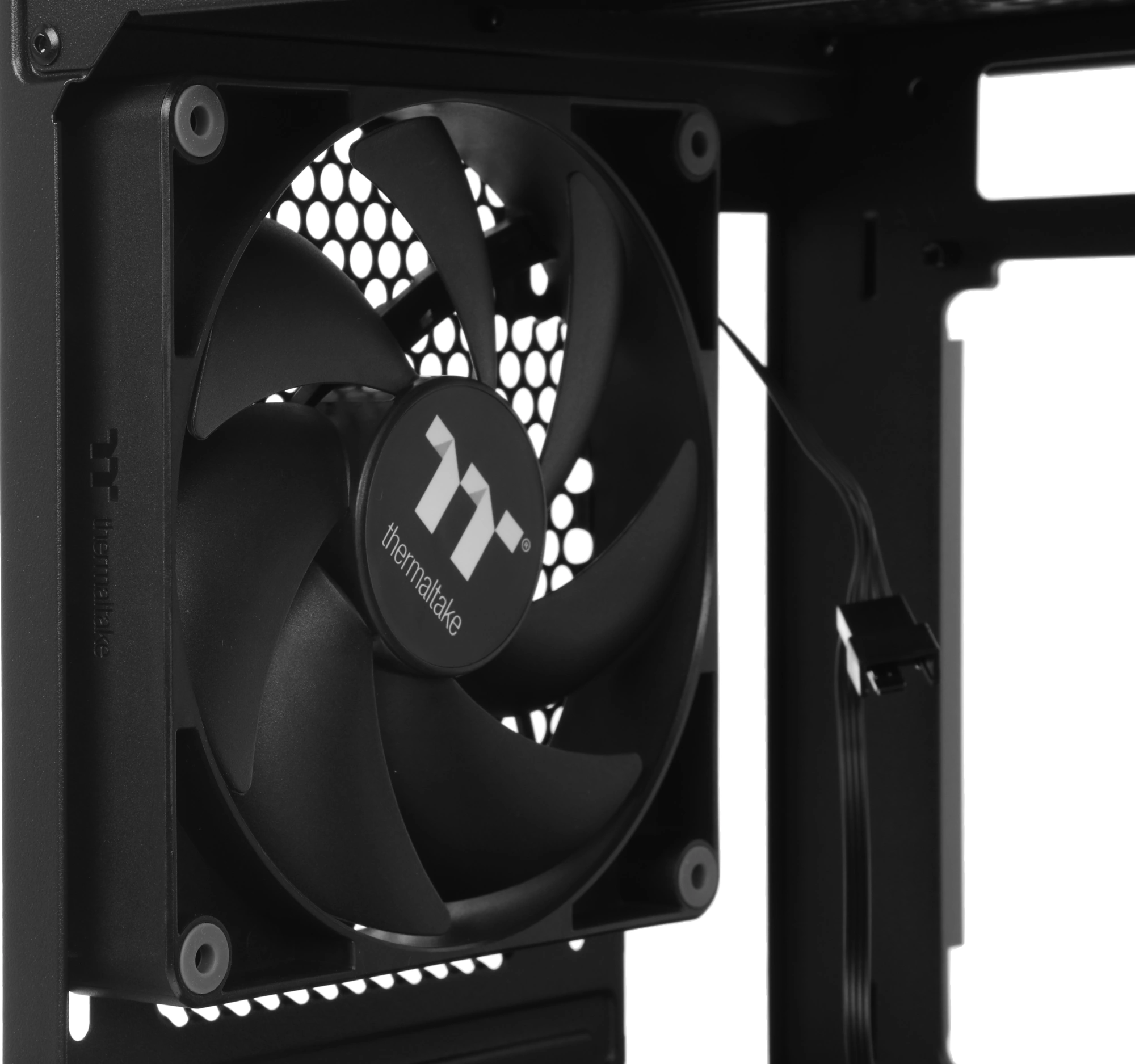Корпус Thermaltake Ceres 300 TG ARGB черный без БП ATX 7x140mm 5x180mm 2xUSB3.0 audio bott PSU — миниатюра 9