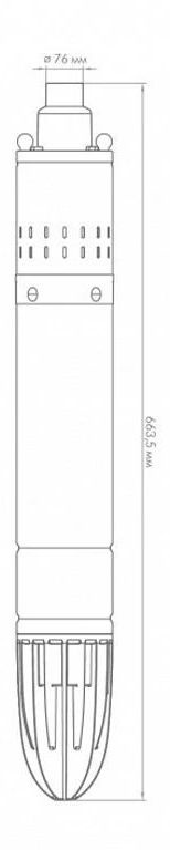 Насос скважинный Джилекс Винтовик 35/80 750Вт 2100л/час винтовой (5700) — миниатюра 4