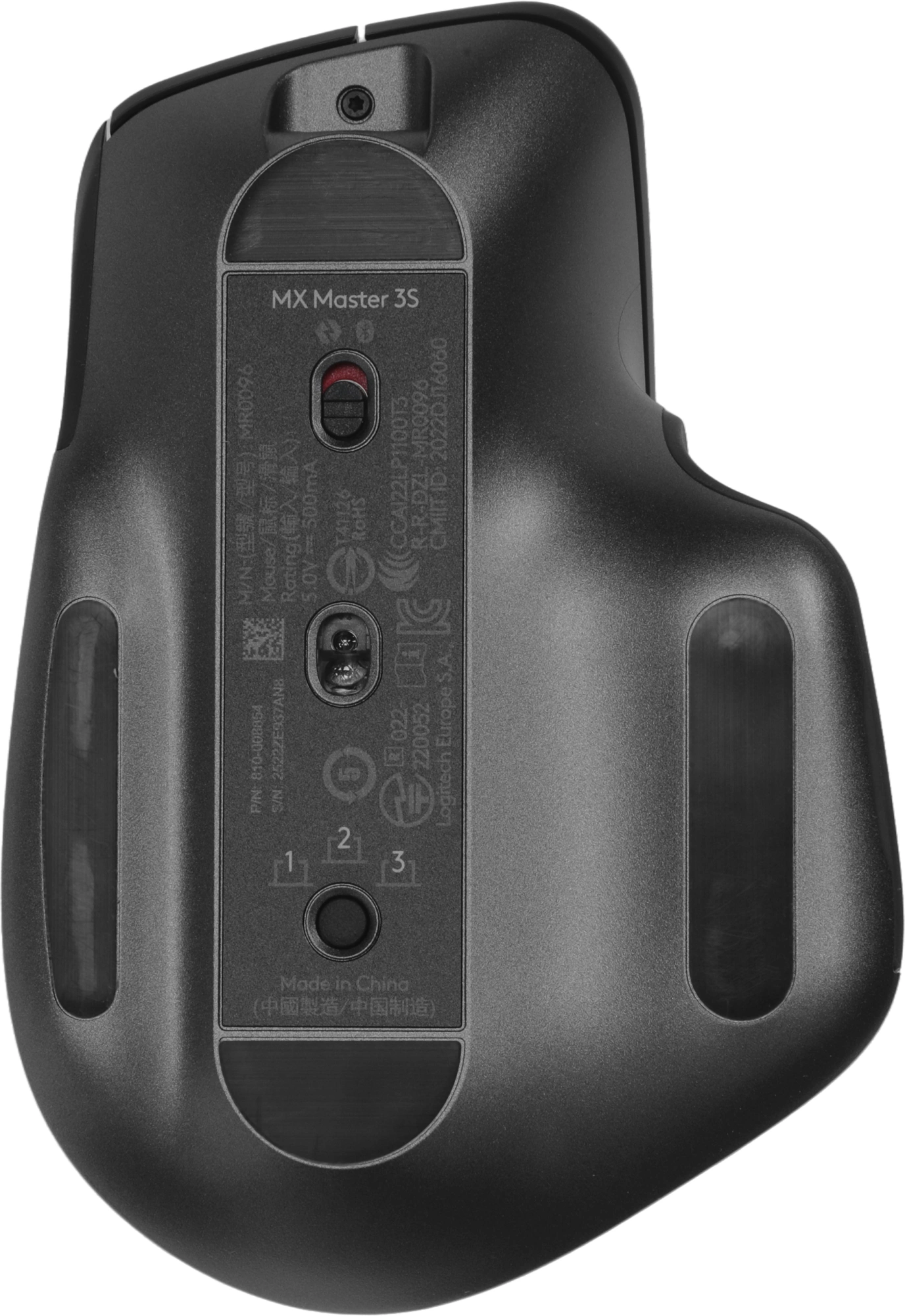 Мышь Logitech MX Master 3S графитовый оптическая 8000dpi беспров. BT/Radio USB 5but (910-006565) — миниатюра 2