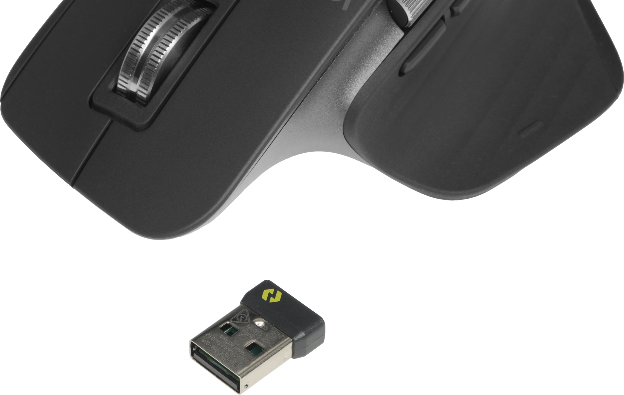 Мышь Logitech MX Master 3S графитовый оптическая 8000dpi беспров. BT/Radio USB 5but (910-006565) — миниатюра 9