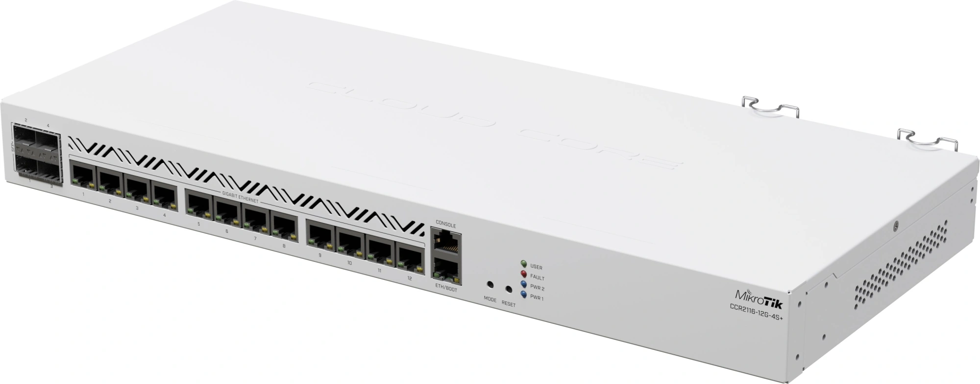 Коммутатор MikroTik CCR2116-12G-4S+ 13x1Гбит/с 4SFP+ управляемый — фото 1
