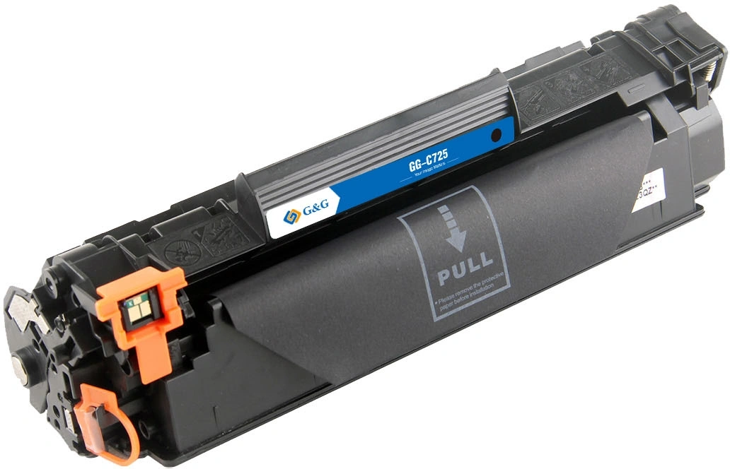 Картридж лазерный G&G GG-C725 черный (1600стр.) для Canon imageCLASS MF3010 MFP/LBP-6000/6000B/6020/6020B/MF-3010, LJ P1102/1102w Pro M1130/1212 HP — миниатюра 4