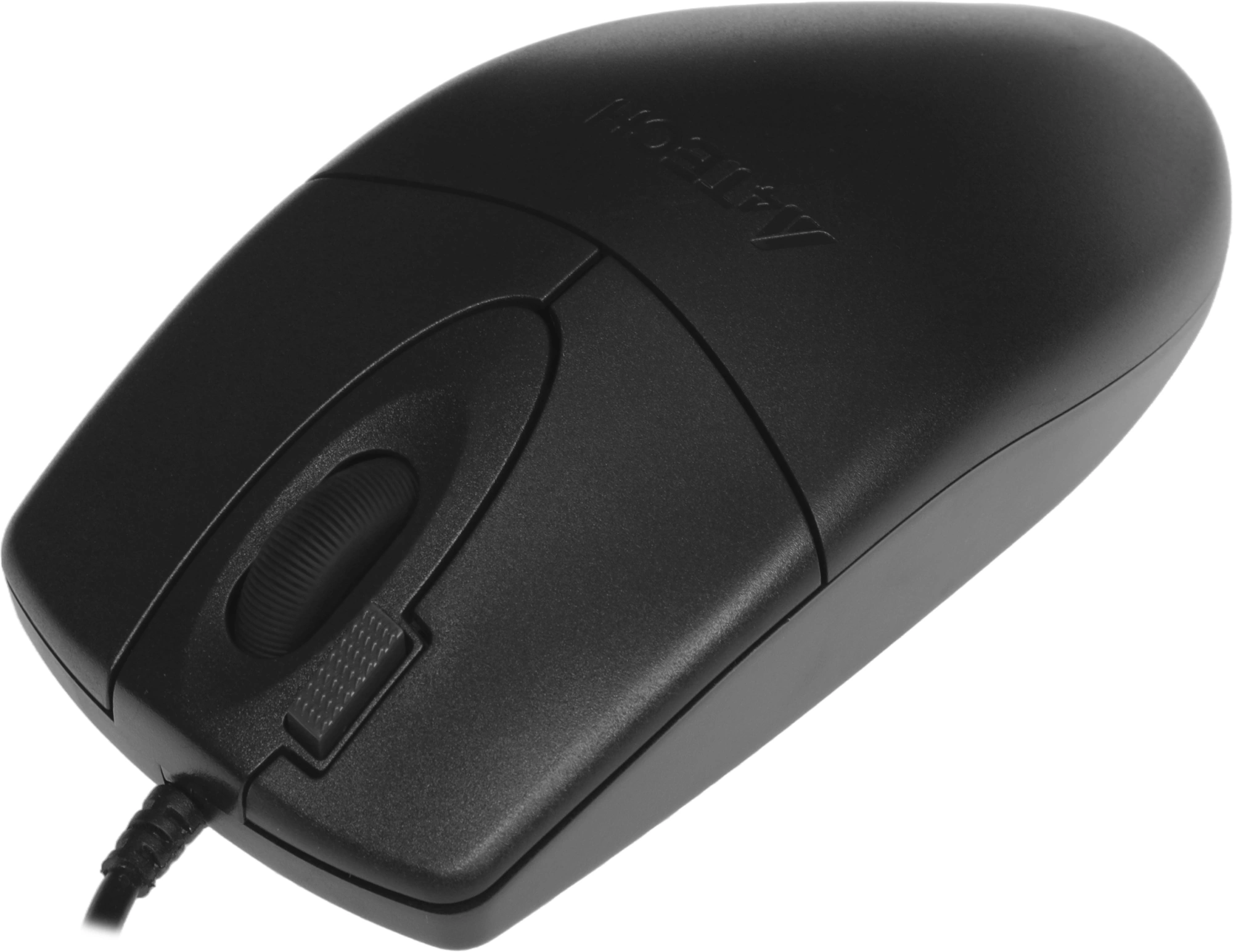 Мышь A4Tech OP-620DS черный оптическая 1200dpi silent USB 3but — миниатюра 8