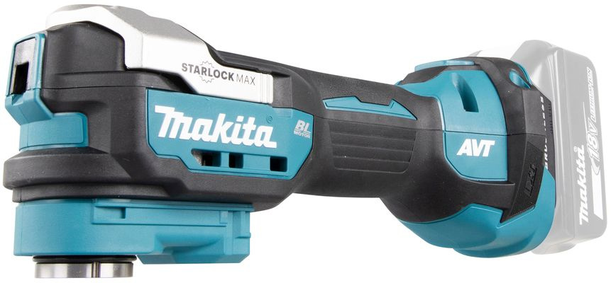 Многофункциональный инструмент Makita DTM52Z синий/черный — миниатюра 2