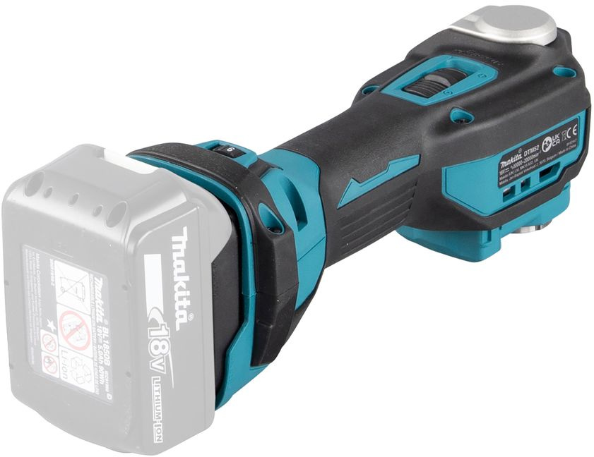 Многофункциональный инструмент Makita DTM52Z синий/черный — миниатюра 6