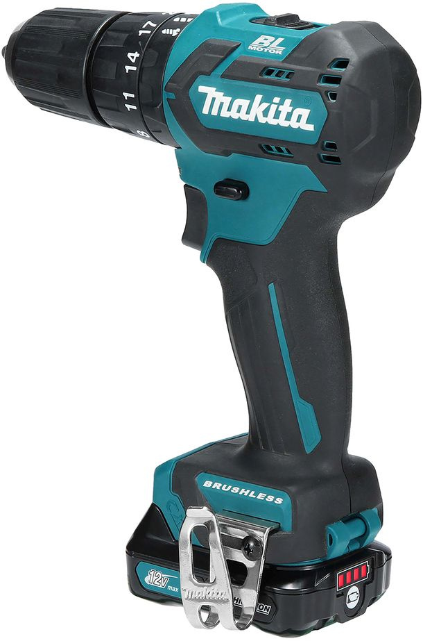 Дрель-шуруповерт Makita HP332DZ аккум. патрон:быстрозажимной — миниатюра 4