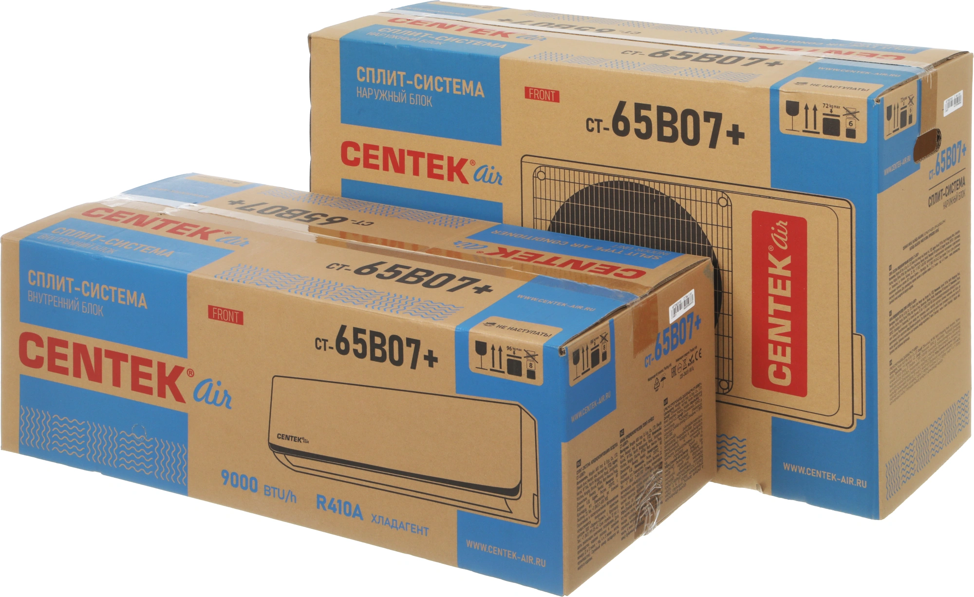 Сплит-система Centek CT-65B07+ белый — миниатюра 3