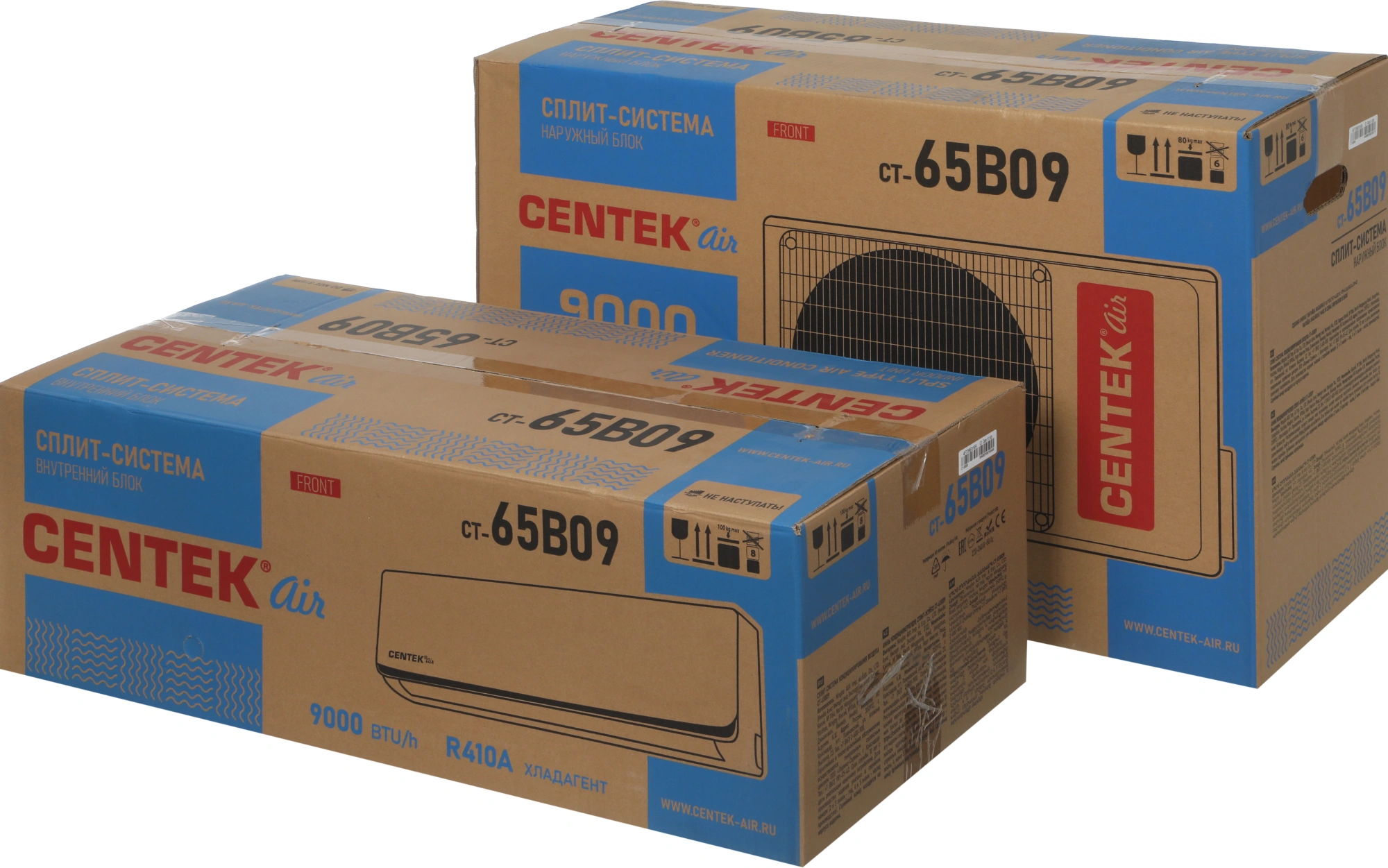 Сплит-система Centek CT-65B09 белый — миниатюра 23