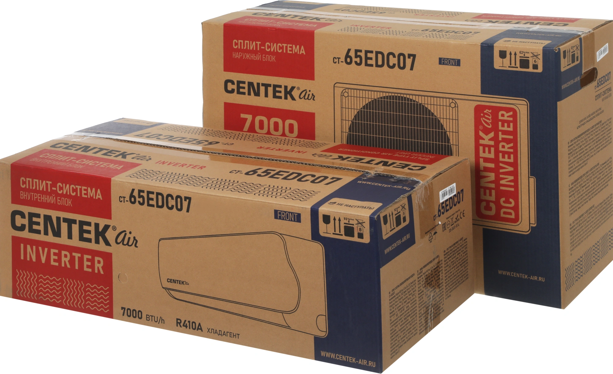 Сплит-система Centek CT-65EDC07 белый — миниатюра 24