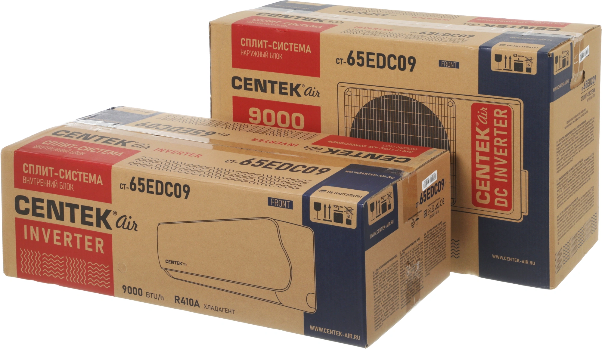 Сплит-система Centek CT-65EDC09 белый — миниатюра 6