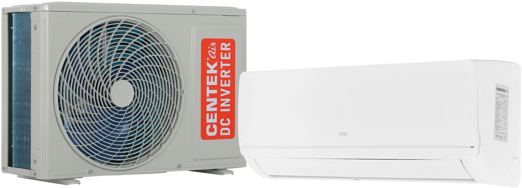 Сплит-система Centek CT-65FDC09 белый — миниатюра 8