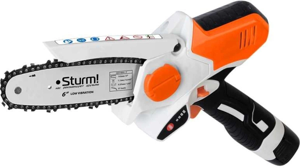 Цепная пила Sturm! CSC1804 аккум. дл.шины:6" (15.2cm) ЗУ — миниатюра 3