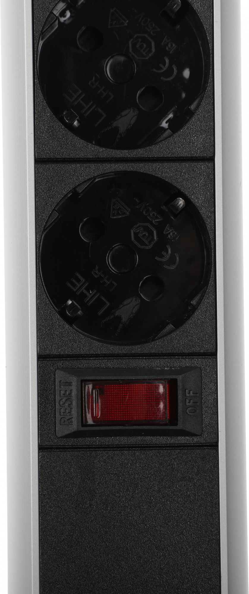 Сетевой разветвитель Premier 3R USB 1.8м (3 розетки) серый (коробка) — миниатюра 6