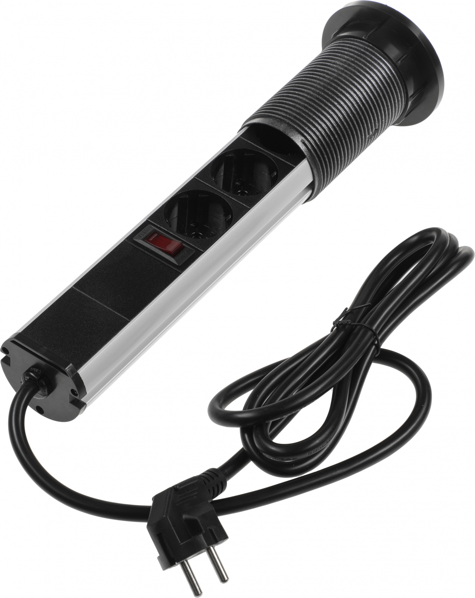 Сетевой разветвитель Premier 3R USB 1.8м (3 розетки) серый (коробка) — миниатюра 2