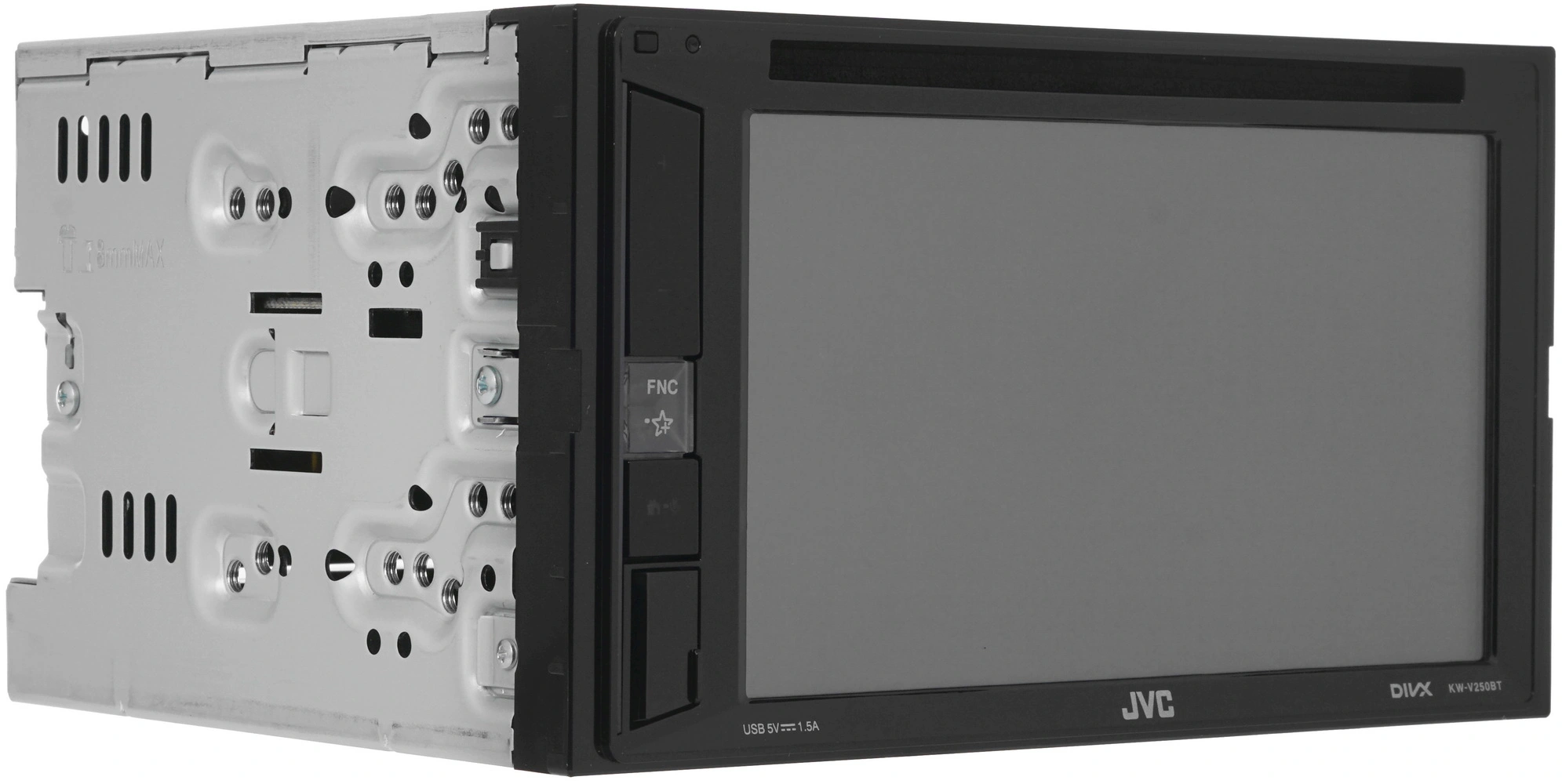 Автомагнитола JVC KW-V250BTM 2DIN 4x50Вт v3.0 DSP 6.2" 3 ПДУ RDS — миниатюра 7