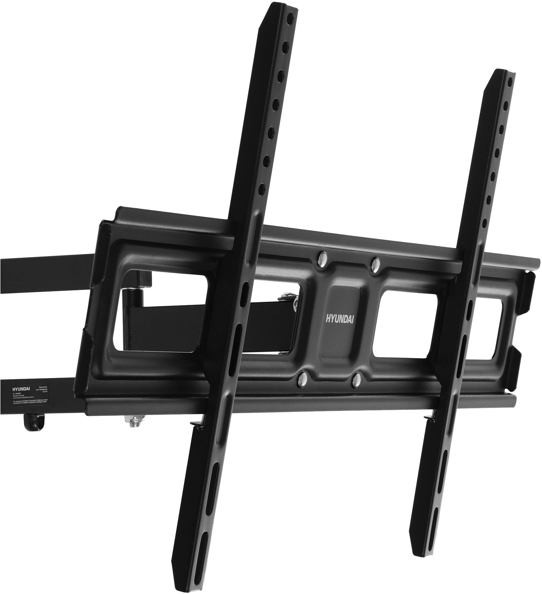Кронштейн для телевизора Hyundai GL-N4 черный 32"-75" макс.40кг настенный поворотно-выдвижной и наклонный — миниатюра 5