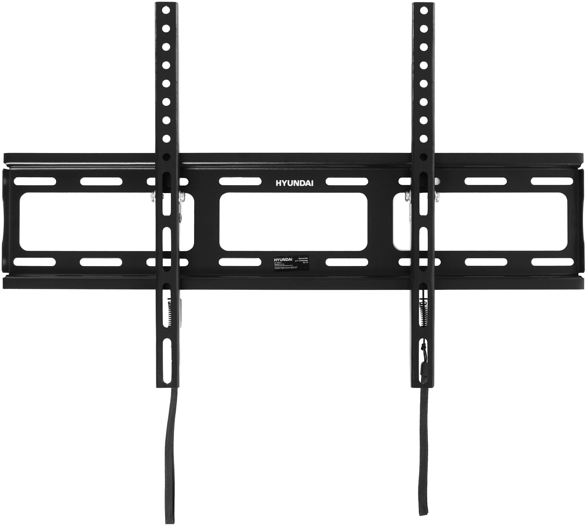 Кронштейн для телевизора Hyundai GL-T3 черный 32"-85" макс.50кг настенный наклон — миниатюра 4