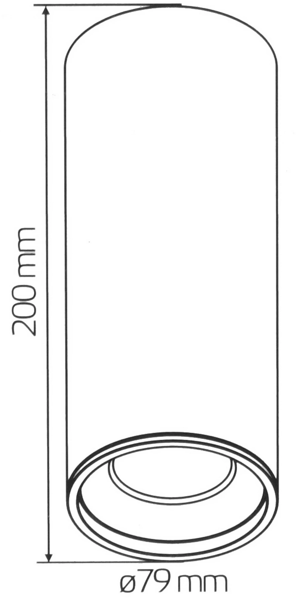 Светильник Gauss Overhead HD012 потолоч. 3000K цв.св.:белый теплый белый/золотистый — миниатюра 5