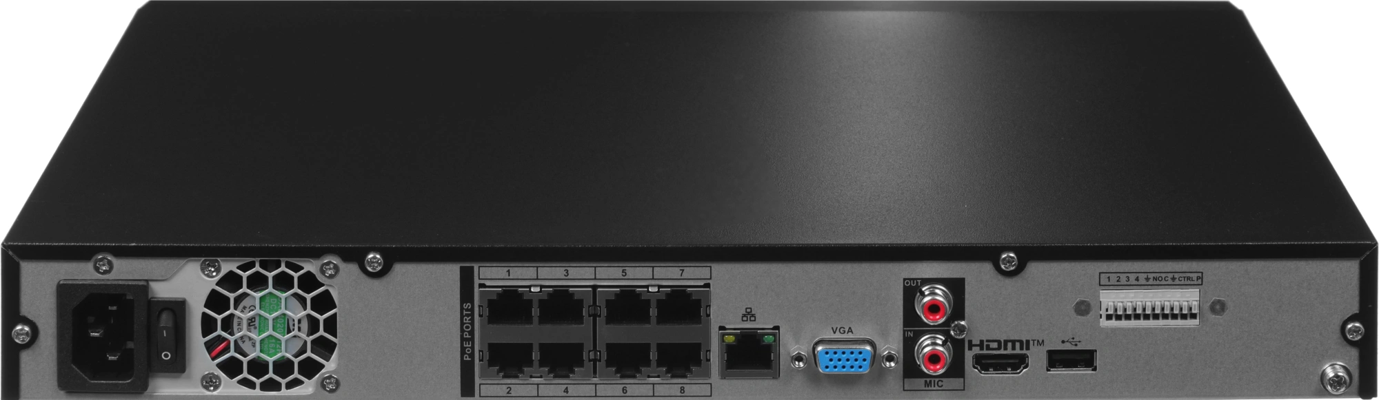 Видеорегистратор Dahua DHI-NVR4208-8P-EI — миниатюра 8