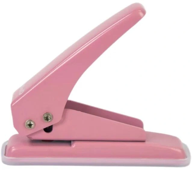 Дырокол Kw-Trio 09190PINK макс.:20лист. металл розовый отв.:1 — миниатюра 6