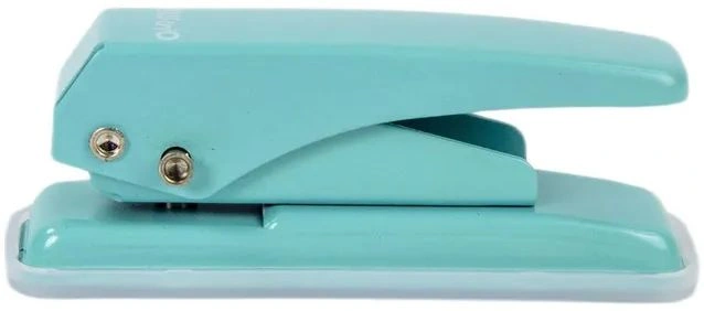Дырокол Kw-Trio 09190GREEN макс.:20лист. металл зеленый отв.:1 — миниатюра 2