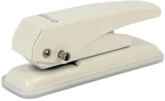 Дырокол Kw-Trio 09190WHITE макс.:20лист. металл белый отв.:1 — миниатюра 3