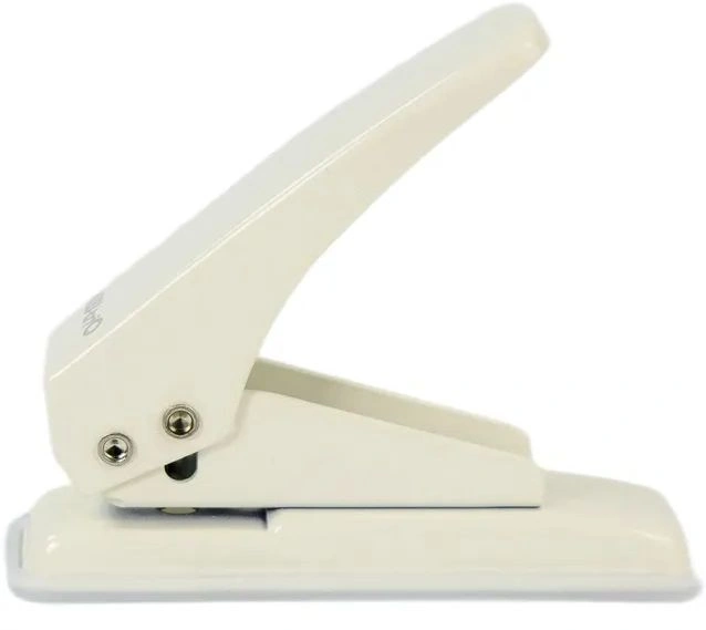 Дырокол Kw-Trio 09190WHITE макс.:20лист. металл белый отв.:1 — миниатюра 7