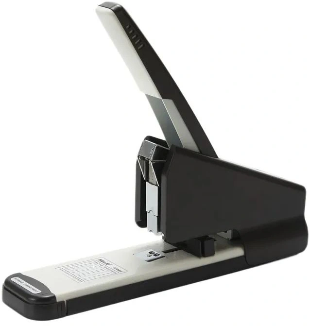 Степлер мощный Kw-Trio 050MX Lever-Tech 23/6 23/17 (140листов) черный 100скоб металл/пластик закрытый коробка — миниатюра 2