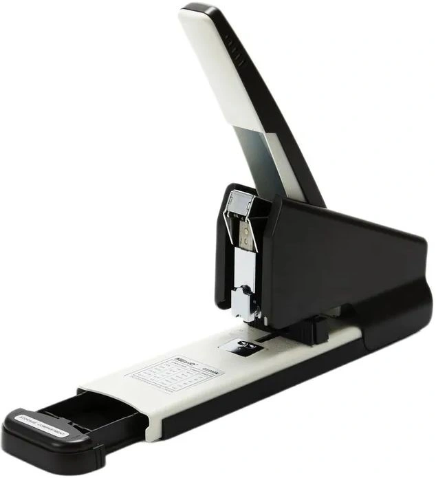 Степлер мощный Kw-Trio 050MX Lever-Tech 23/6 23/17 (140листов) черный 100скоб металл/пластик закрытый коробка — миниатюра 4
