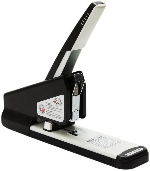 Степлер мощный Kw-Trio 050MX Lever-Tech 23/6 23/17 (140листов) черный 100скоб металл/пластик закрытый коробка — миниатюра 5