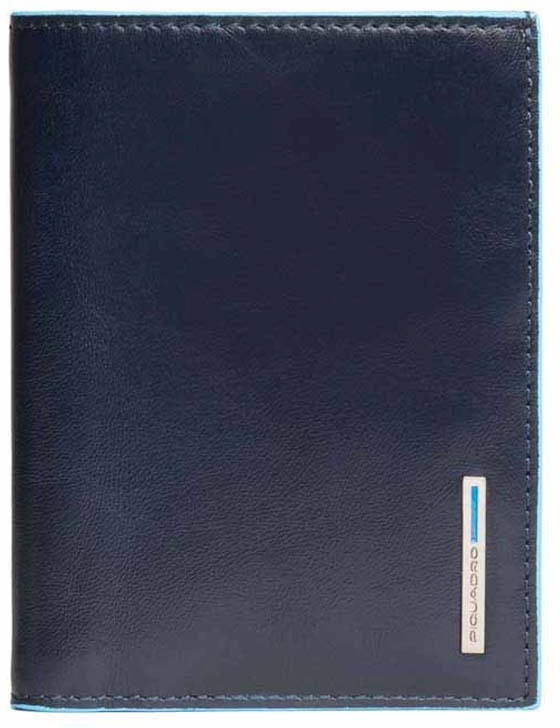 Кошелек мужской Piquadro Blue Square PU1393B2R/BLU2 темно-синий натур.кожа — миниатюра 2