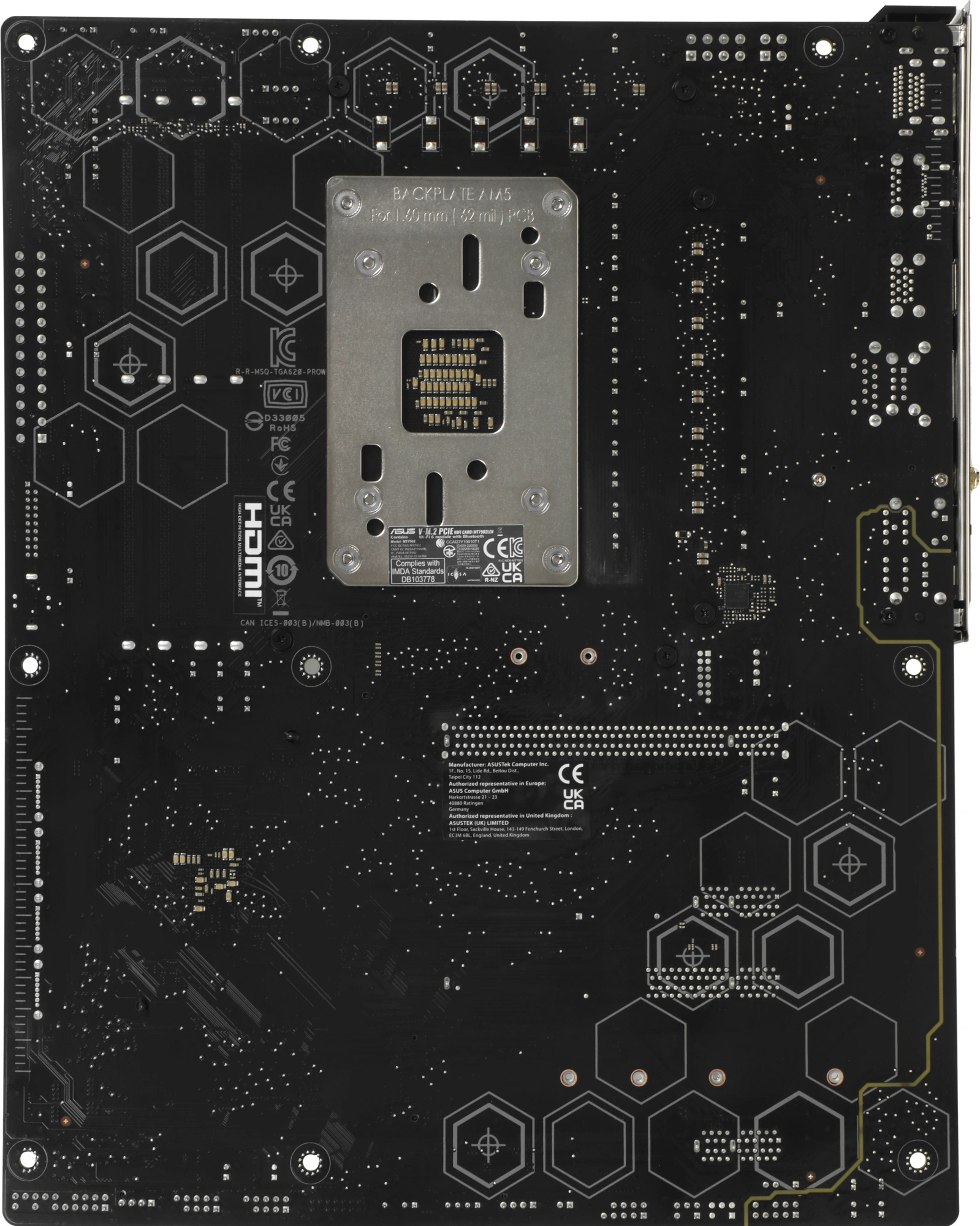Материнская плата Asus TUF GAMING A620-PRO WIFI Socket AM5 AMD A620 4xDDR5 ATX AC`97 8ch(7.1) 2.5Gg RAID+HDMI+DP — миниатюра 13
