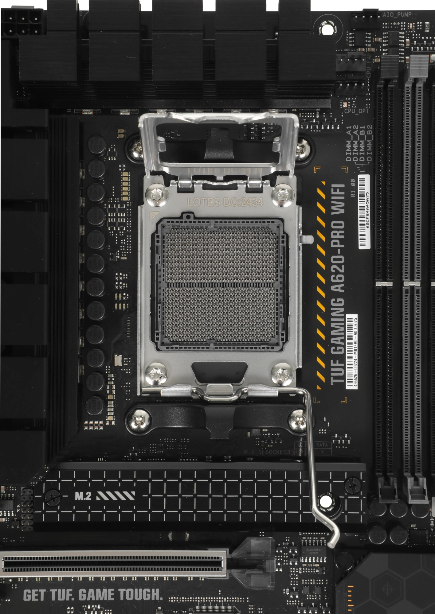 Материнская плата Asus TUF GAMING A620-PRO WIFI Socket AM5 AMD A620 4xDDR5 ATX AC`97 8ch(7.1) 2.5Gg RAID+HDMI+DP — миниатюра 10