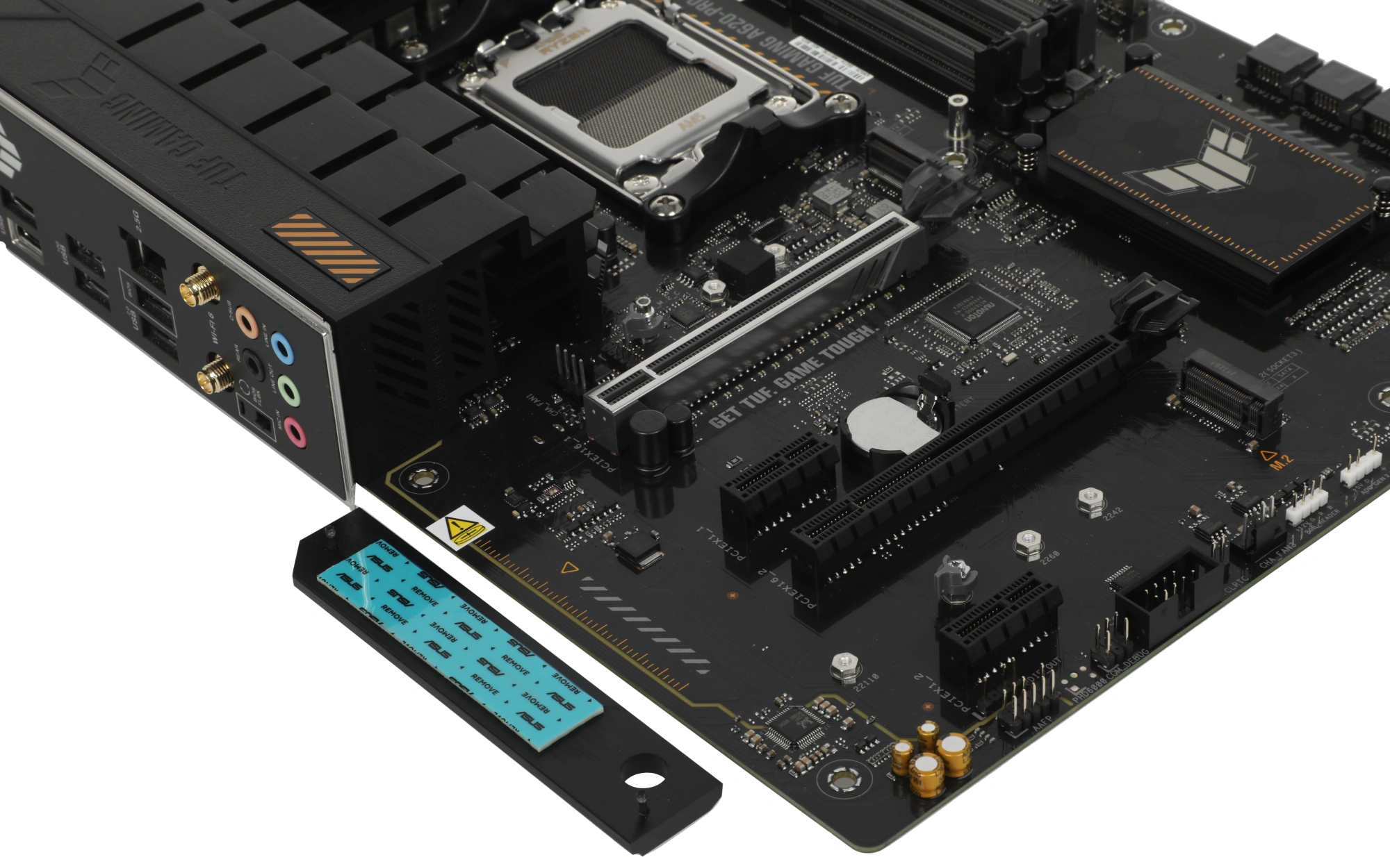 Материнская плата Asus TUF GAMING A620-PRO WIFI Socket AM5 AMD A620 4xDDR5 ATX AC`97 8ch(7.1) 2.5Gg RAID+HDMI+DP — миниатюра 11