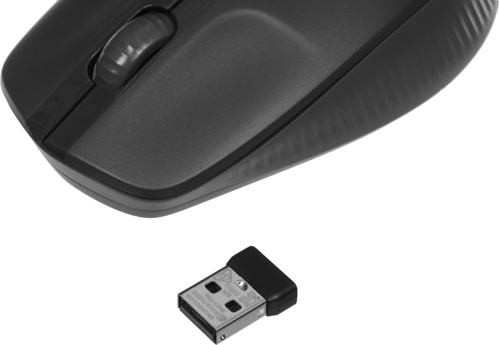 Мышь Logitech M190 черный/темно-серый оптическая 1000dpi беспров. USB 2but (910-005923) — миниатюра 5